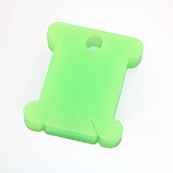 green Cross stitch winding board color plastic board winding board embroidery thread finishing tool 5 colors