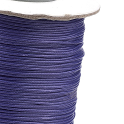 Mauve Korean Waxed Polyester Cord, Mauve, 1mm, about 85yards/roll