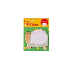 Tortoise 20 Sheets Cute Animal Pad Sticky Notes, Sticker Tabs, for Office School Reading, Tortoise, 50mm