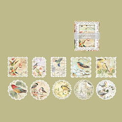 Bird Lace Scrapbook Paper, for DIY Album Scrapbook, Background Paper, Diary Decoration, Bird, 85mm
