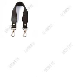 Кокосово-Коричневый 1ручки для сумок из поликарбоната и искусственной кожи, Сплав с застежкой омар, для замены ремней для мешков, золотой свет, кокосового коричневый, 36.5x3x0.35 см