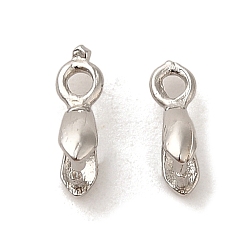 Платина Ламелирование латуни, долговечный, платина, 7.5x4x2 мм, отверстие : 1.2 мм, штифты : 0.7 мм