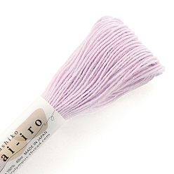Thistle Polyester Sewing Thread, for Hand & Machine Sewing, Tassel Embroidery, Thistle, 0.15mm, about 43.74 Yards(40m)/Skein