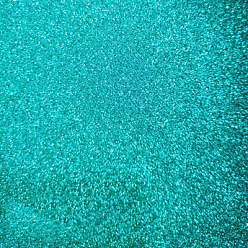 Dark Turquoise Shiny Fabric Doll Dress Clothing Decoration Material, Glitter Cloth DIY Doll Sewing Accessories, Dark Turquoise, 1000x500mm