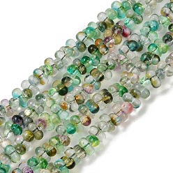 Темный Морско-зеленый Стеклянные бусины с гальваническим покрытием , арахис, темно-зеленый, 3~4x6~7x4~5 мм, отверстие : 1 мм, около 156~158 шт / нитка, 15.35''~15.75'' (39~40 см)