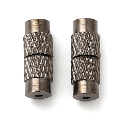 Черный Цвет Металла Застежками винт латунный, металлический черный , 12x4 мм, отверстие : 1 мм