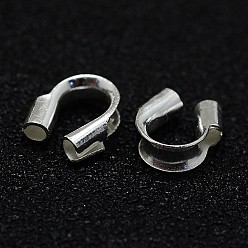 Серебро 925 проводник из стерлингового серебра, серебряные, 5x5x2 мм, отверстие : 0.6 мм