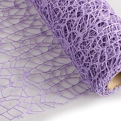Medium Purple Cloth Mesh for Flower Bouquet Wrapping, Medium Purple, 4500x500mm