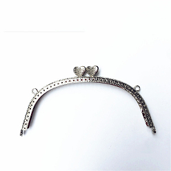 Платина Ручка с железным кошельком, Для швейной машины, платина, 16.5 см