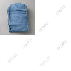 Небесно-голубой 1 ярдовая хлопковая джинсовая ткань, аксессуары для одежды, голубой, 1850x0.5 мм