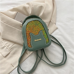 Средний Морско-зеленый Наборы для изготовления женских сумок из искусственной кожи своими руками, комплект сумок на плечо для начинающих, средний морской зеленый, 12x16x19.5 см