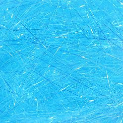 Deep Sky Blue Raffia Crinkle Cut Paper Shred Filler, for Gift Wrapping & Easter Basket Filling, Deep Sky Blue, 2~3mm, 8g/bag