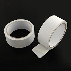 White Office School Supplies Double Sided Adhesive Tapes, White, 48mm, about 10m/roll, 4rolls/group