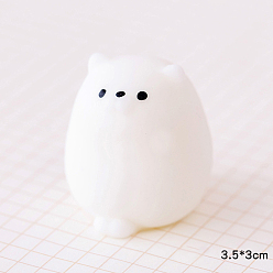 Cat Shape TPR Stress Toy, Funny Fidget Sensory Toy, for Stress Anxiety Relief, Animeala, Cat Pattern, 35x30mm