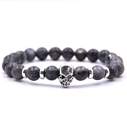 Выветрившийся Агат Браслеты из натурального выветрившегося агата, череп