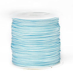 Pale Turquoise Nylon Thread, Pale Turquoise, 0.8mm, about 45m/roll