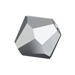 23980 20700 Light Hematite 2x Хрустальные бусины preciosa®, чешский хрусталь, биконус(451 69 302 рондель), 23980 20700 светлый гематит 2x, 4 мм, отверстие : 0.8 мм