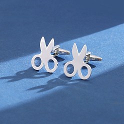Tool Stainless Steel Cufflinks, for Apparel Accessories, Tool, 15mm