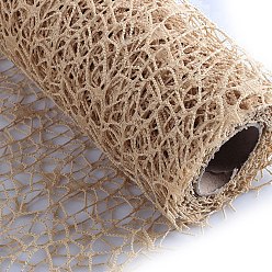 Tan Cloth Mesh for Flower Bouquet Wrapping, Tan, 4500x500mm