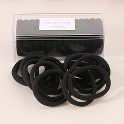 Boxed - Black 15-Piece Set Colorful Practical Women's Hair Tie Hair Accessories - Stylish, Versatile, Trendy.