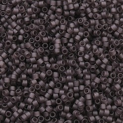 (DB2405)Matte Transparent Dark Smoky Amethyst Бусины miyuki delica, цилиндр, японский бисер, 11/0, (db2405)матовый прозрачный темный дымчатый аметист, 1.3x1.6 мм, отверстие : 0.8 мм, около 10000 шт / упаковка, 50 г / мешок