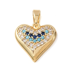 Golden Brass Rhinestone Pendants, Heart Charms, Golden, 14x14x2.5mm, Hole: 4x2.6mm