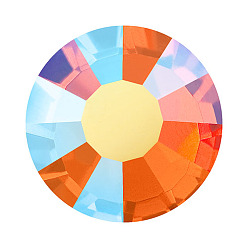 90040 200 Hyacinth AB Камни preciosa® crystal hotfix с плоской основой, чешский хрусталь, круглый(438 11 612 шатон роза вива 12 ®), 90040 200 гиацинт аб, ss 16 (3.8~4 мм)