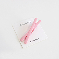 Pink Cute Matte Hair Clip Hairpin Side Clip Hair Accessories - Lovely, Sanding, Bangs Clip.