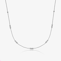 Серебро S925 серебряный комплект геометрических украшений: шикарный и минималистичный браслет-колье