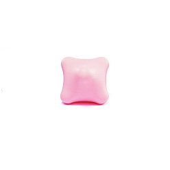 Pink Силиконовый портативный триггерный массажный шарик, массажер для мышц тела массажный инструмент для шеи стопы, розовые, 60x45 мм