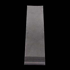 Clear OPP Cellophane Bags, Rectangle, Clear, 31x12cm, Unilateral Thickness: 0.035mm, Inner Measure: 27x12cm