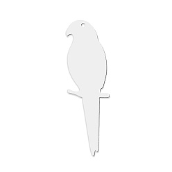 Stainless Steel Color 201 Stainless Steel Pendants, Laser Cut, Bird, Stainless Steel Color, 39.5x11.5x1mm, Hole: 1mm