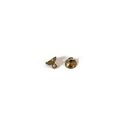 Bronze Antique Bails de pendentif de chapeau de perle d'alliage, pour la fabrication de pendentif de couverture de bulle de verre globe, bronze antique, 8mm
