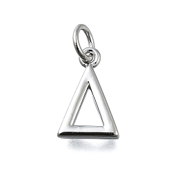 Symbol Латунные подвески, с целью перехода в кольце, долговечный, без свинца и без кадмия, стойки покрытие, платина, символ, 12x8x2 мм, отверстие : 3 мм