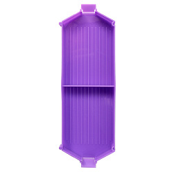 Purple PP Diamond Tray, Diamond Picture Tools, Purple, 160x55x15mm