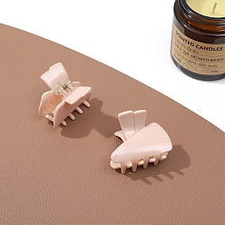 Розовый Заколки-коготь из морковного ацетата целлюлозы, аксессуары для волос для женщин и девочек, туманная роза, 45 мм