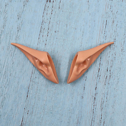 Sandy Brown Plastic Doll Sprite Style Ear, for Female BJD Doll Accessories Marking, Sandy Brown, 50mm