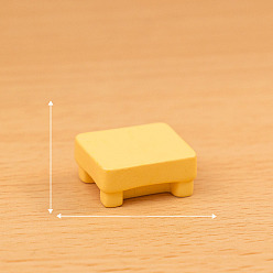 Furniture & Appliances Мини-модель из смолы, аксессуары для кукольного домика с микро-ландшафтом, притворяясь опорными украшениями, мебель и техника, 23x19 мм