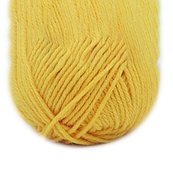 Gold Acrylic Fiber Yarn, for Weaving, Knitting & Crochet, Gold, 2mm, about 114.83 Yards(105m)/Skein