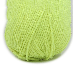 Green Yellow Acrylic Fiber Yarn, for Weaving, Knitting & Crochet, Green Yellow, 2mm, about 114.83 Yards(105m)/Skein