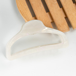 Льняное Полотно Заколки для волос с когтями из ацетата целлюлозы (смола), аксессуары для волос для женщин и девочек, белье, 112x55x30 мм