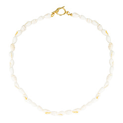 Белый Ожерелье из ракушек в стиле бохо для женщин — пляжные и шикарные украшения с подвесками из ракушек