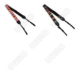 (52) Непрозрачная лаванда 2шт. 2 цвета полиэстер плоский плечевой ремень, для камеры, разноцветные, 860~1070x39x2.5 мм, 1 шт / цвет