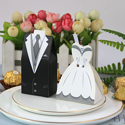 tie dress Western dress wedding candy box wedding candy box bride and groom wedding candy box companion gift box