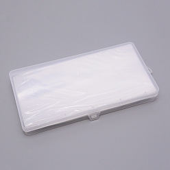Clear Plastic Paper Money Holder with Storage Case, Album Banknotes Currency Collection Protector Bag, Clear, 20x9.5x2.2cm
