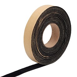 Black Velvet Adhesion Tape, Black, 20x1mm, 10m/roll