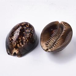 Cowrie Shell Natural Cowrie Shell Beads, No Hole/Undrilled, 60~90x40~60x25~45mm