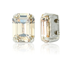 00030 235 Honey Пришивные чашки preciosa® maxima crystal, многожильных ссылки, чешский хрусталь, с настройками латуни, 719 37 406 восьмиугольник, серебряные, 00030 235 мед, 8x6 мм