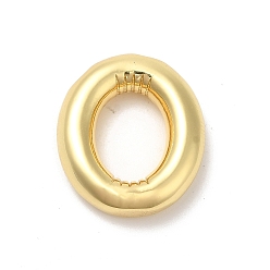 Letter O Стойки обшивки латунные подвески, шарм-буква, для изготовления именных ожерелий, долговечный, без свинца и без кадмия, реальный 18 k позолоченный, Письмо O, 22x19x5 мм, отверстие : 3x1.5 мм