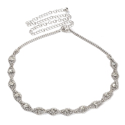 Eye Ремни из сплава со стразами и кристаллами, для рубашки юбка платье пальто, платина, глаз, 27 дюйм (68.6 см)